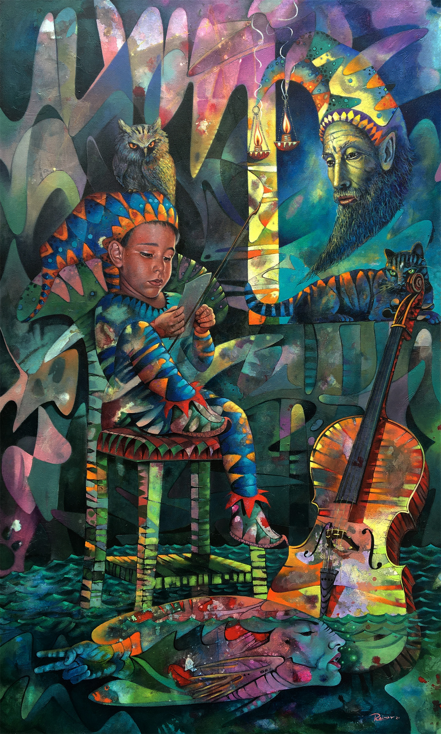 The Correspondence by Reiner Viera Díaz